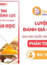 Luyện thi ĐGNL HCM phần Toán Học Thầy Bùi Văn Công PDF